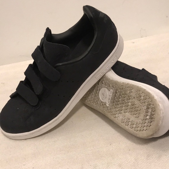 adidas Black Sneakers with White Soles - Picture 2 of 3